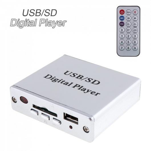 12V パワー 増幅器 MP3 SD USB オーディオ プレーヤー リーダー FM ラジオ 3-エレクトロニック キーパッド コントロール リモート サポート USB SD MMC AL-RR-4951 AL Car parts