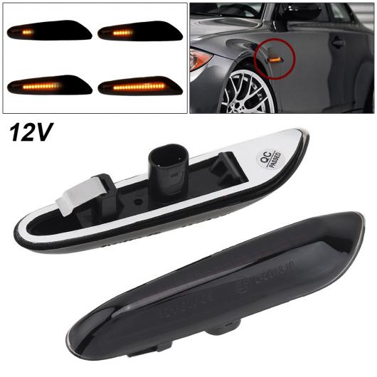 LED サイド マーカー ウインカー ライト スモーク レンズ 適用: BMW E91 E90 E92 E93 E46 E53 X3 E83 X1 E84 E81 E82 E87 E88 AL-RR-7043 AL Car parts｜オートパーツエージェンシー2号店