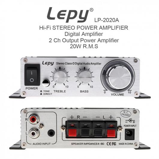 LP-2020A 20W&times;2 2CH ステレオ クラス-D デジタル 増幅器 DC 12-13.5V HI-FI ステレオ 増幅器 オーバー-電流 保護 AL-RR-7609 AL Car parts｜オートパーツエージェンシー2号店