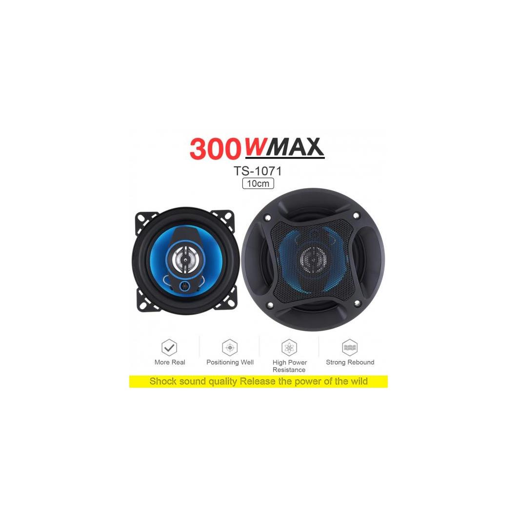 1 ペア 4インチ 2 ウェイ 300W スピーカー 自動車 Hi-Fi オーディオ フル レンジ 周波数 同軸 スピーカー ハイ ピッチ ラウドスピーカー AL-RR-7699 AL Car parts