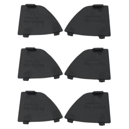 3X B63B - 50 - 101 B63B - 50 - 102 フロント ロワー バンパー 牽引フック アイ カバー グリル キャップ 適用:マツダ3 2017 - 2018 ローズレッド AL-SS-2744 AL Car light