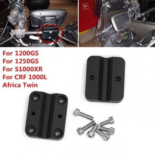 オートバイ SATNAV 電話 GPS ナビゲーション ホルダー ブラケット 適用:- BMW R1200GS アドベンチャー F800GS 2012 - 2017 CRF1000L ブラック AL-SS-2945 AL Car light