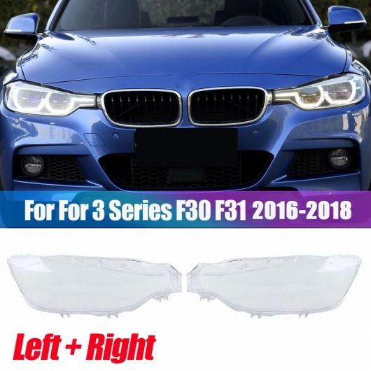 左側 ヘッドライト レンズ カバー ヘッド ライト ランプ シェード シェル カバー 適用:- BMW 3シリーズ F30 F31 2016 - 2018 320 328 330 340 AL-SS-2801 AL Car light