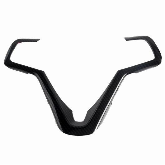 カーボンファイバー ステアリング ホイール ボタン パネル カバー トリム 適用:ヒュンダイ/現代/HYUNDAI ヴェロスター 2011 - 2017 装飾 アクセサリー AL-SS-2922 AL Car light