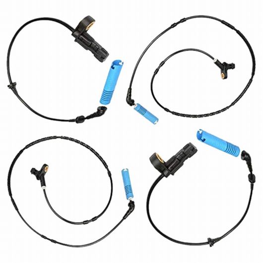 4ピース フロント + リア ホイールスピードセンサー 適用:BMW E46 316 318 320 330 Z4 E85 E86 34526752681 34526752682 34526752683 AL-SS-3002 AL Car light