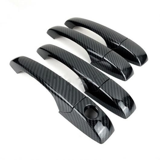 適用: クライスラー/CHRYSLER 200 2011 2012 2013 2014 カーボンファイバー クローム ドア ハンドル カバー トリム ステッカー AL-RR-0352 Exterior parts for cars