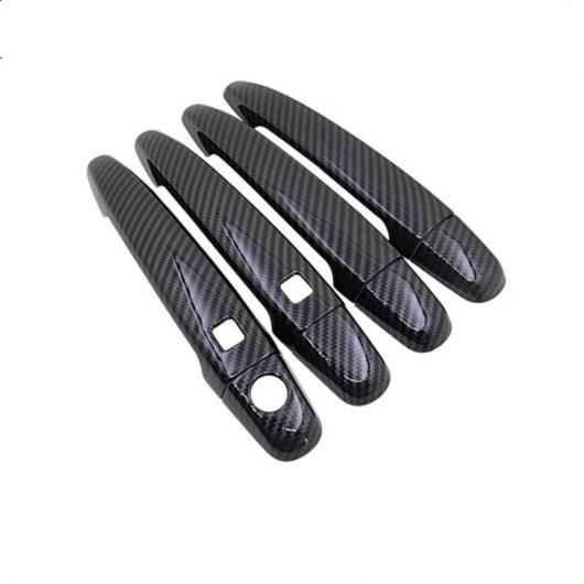 適用: トヨタ ノア トヨタ ヴォクシー NAV1 2001-2013 カーボンファイバー クローム ドア ハンドル カバー アクセサリー ステッカー AL-RR-0935 Exterior parts for cars