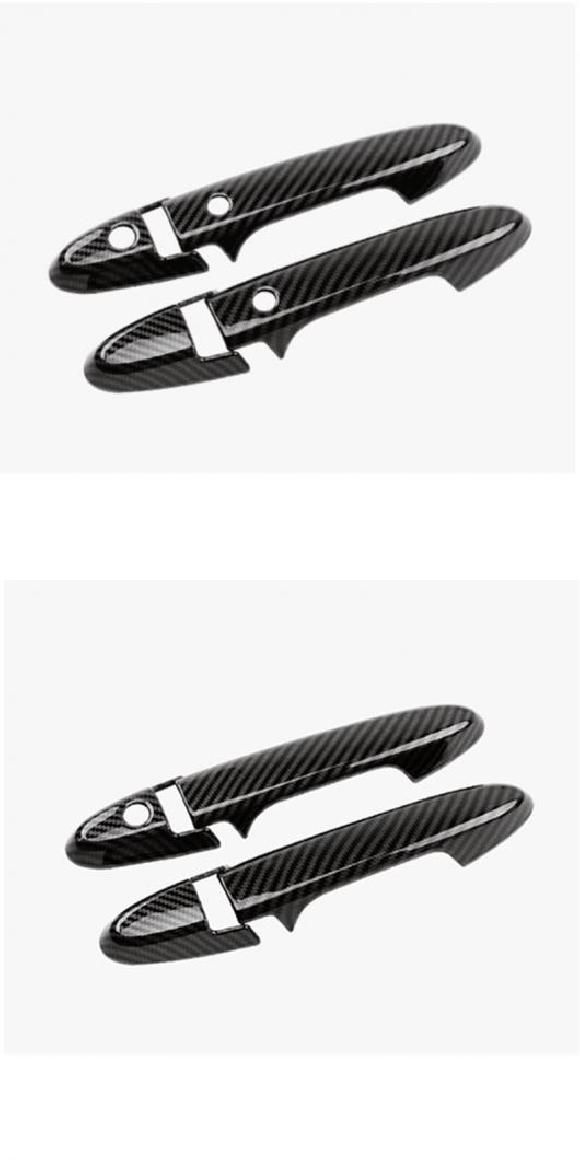適用: ホンダ XR-V XRV 2014 2015 2016 2017 2018 2019 2020 2021CARBON ファイバ ドア ハンドル カバー トリム スタイリング 装飾 ハンドル 2ボタン・ハンドル ボタンなし AL-RR-1335 parts 7,912円