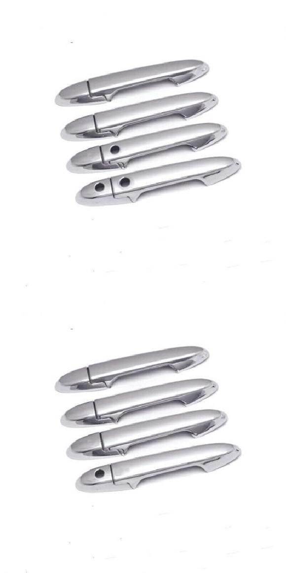 適用: ホンダ シティ 2015 2016 2017 2018 2019 2020 カーボンファイバー クローム サイド ドア ハンドル カバー ステッカー シルバー 2ボタン・シルバー ボタンなし AL-RR-1355 Car parts 7,541円