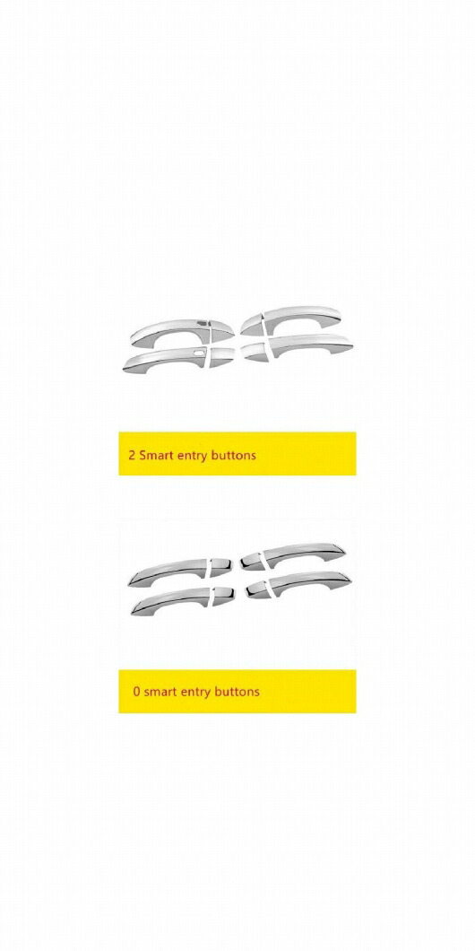 適用: フォルクスワーゲン/VOLKSWAGEN VW アルテオン 2017 2018 2019 2020 クローム サイド ドア ハンドル カバー トリム ステッカー スタイリング 2ボタン・ボタンなし AL-RR-1153 Exterior parts for cars｜オートパーツエージェンシー2号店