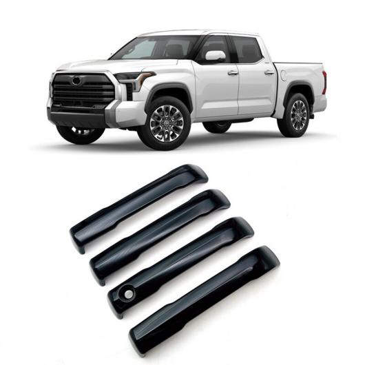 4ピース エクステリア サイド ドア ハンドル カバー トリム 適用: トヨタ タンドラ 2022-2023 タイプA AL-SS-1583 AL Car parts 10,470円