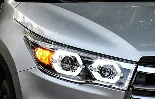 ヘッドライト 適用: トヨタ ハイランダー 2015 LED ヘッドランプ デイタイムランニングライト DRL バイキセノン HID 4300K～8000K 35W・55W AL-HH-0036 Car parts 135,930円