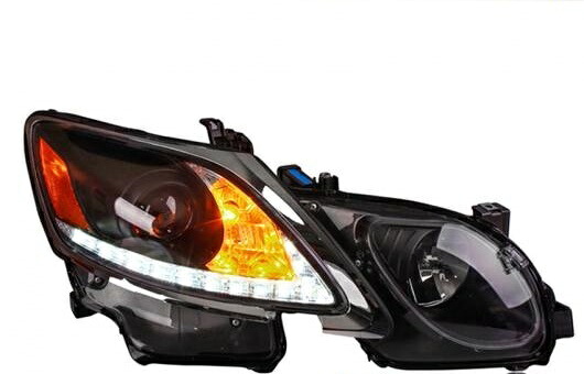 ヘッドライト 適用: レクサス GS350 2006-12 LED ヘッドランプ デイタイムランニングライト DRL バイキセノン HID 4300K～8000K 35W・55W AL-HH-0086 Car parts 297,671円