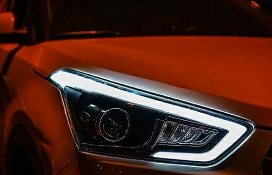 ヘッドライト 適用: ヒュンダイ/現代/HYUNDAI IX25 2015 LED ヘッドランプ デイタイムランニングライト DRL バイキセノン HID 4300K～8000K 35W・55W AL-HH-0144 Car parts 128,975円