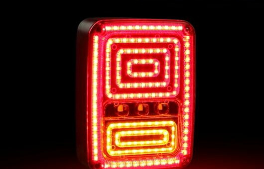 テール ランプ 適用: ジープ/JEEP ラングラー 1996-2015 ライト LED リア DRL + ブレーキ パーク シグナル ストップ レッド AL-HH-0298 Car parts