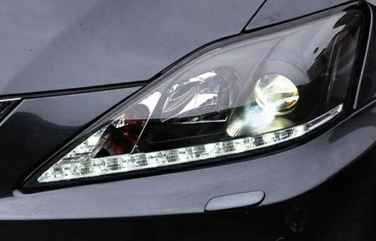 適用: レクサス IS250 ヘッドライト 2006-2011 LED DRL レンズ ダブル ビーム H7 HID キセノン BI 4300K~8000K 35W・55W AL-HH-0327 Car parts|オートパーツエージェンシー2号店