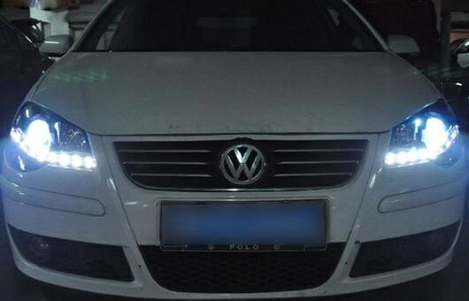 適用: トヨタ タンドラ ヘッドライト 2009-2014 LED DRL レンズ ダブル ビーム H7 HID キセノン BI 4300K～8000K 35W・55W AL-HH-0332 Car parts