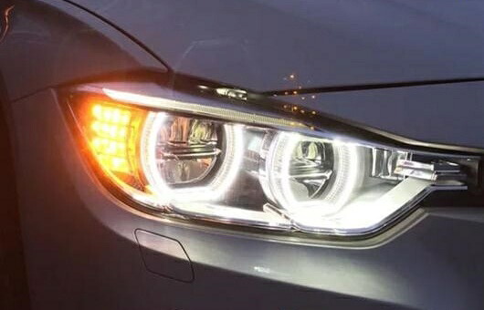 適用: BMW/ビーエムダブリュー 316I 320I 328 335 ヘッドライト 2013-2015 LED DRL レンズ ダブル ビーム H7 HID キセノン BI 4300K～8000K 35W・55W AL-HH-0374 Car parts