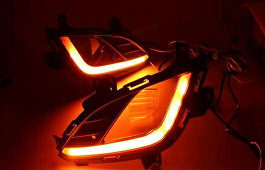 適用: ヒュンダイ/現代/HYUNDAI アバンテ 2012-2013 高光度 ガイド LED DRL フォグ ランプ デイタイムランニングライト AL-HH-0420 Car parts