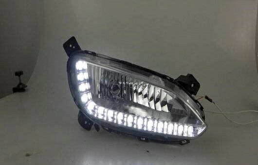 DRL 適用: ヒュンダイ/現代/HYUNDAI サンタ IX45 サード 世代 2013-2015 デイタイムランニングライト ホワイト AL-HH-0600 Car parts｜オートパーツエージェンシー2号店