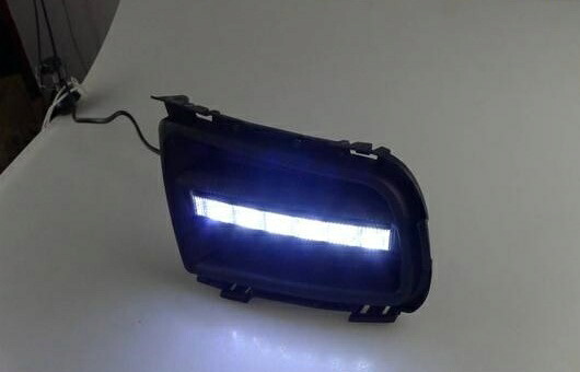 適用: マツダ 6 2006-2010 LED DRL 高光度 ガイド フォグ ランプ デイタイムランニングライト B スタイル AL-HH-0697 Car parts