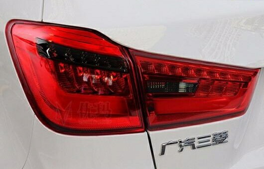 適用: 三菱 ASX テールライト 2013-2015 LED テール ランプ アウトランダー リア DRL + ブレーキ パーク シグナル ライト レッド AL-HH-0781 Car parts｜オートパーツエージェンシー2号店