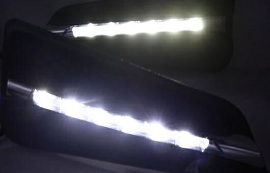 2 ピース ABS デイタイム ランニング DRL 適用: ホンダ シティ 2015-2017 フォグライト フロント ランプ オート 35W ホワイト 5500K AL-HH-0826 Car parts｜オートパーツエージェンシー2号店
