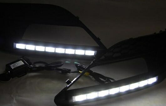 適用: MG6 LED DRL フォグ ランプ デイタイム ランニング 高光度 ガイド ライト 35W ホワイト 5500K AL-HH-0833 Car parts