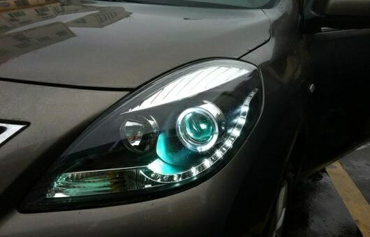 ヘッドランプ 適用: 日産 サニー 2011 LED ヘッドライト DRL H7/D2H HID キセノン BI レンズ 4300K～8000K 35W・55W AL-HH-0904 Car parts｜オートパーツエージェンシー2号店