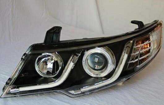 ヘッドランプ 適用: 起亜 フォルテ 2009-2014 LED ヘッドライト DRL H7/D2H HID キセノン BI レンズ 4300K~8000K 35W・55W AL-HH-0919 Car parts|オートパーツエージェンシー2号店