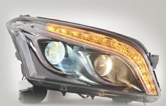 LED ヘッドランプ 適用: シボレー/CHEVROLET トラック ヘッドライト 2014-2015 DRL H7 HID Q5 バイキセノン レンズ ロー ビーム 4300K～8000K 35W・55W AL-HH-1140 Car parts