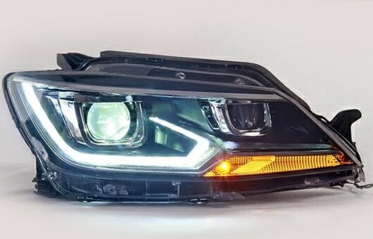 LED ヘッドランプ 適用: フォルクスワーゲン/VOLKSWAGEN トヨタ RAV4 ヘッドライト 2013-2015 DRL H7 HID Q5 バイキセノン レンズ ロー 4300K~8000K 35W・55W AL-HH-1158 Car parts|オートパーツエージェンシー2号店