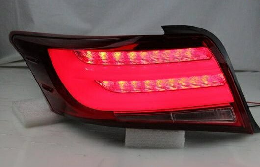 適用: テール ライト 2013-2016 トヨタ ヴィオス LED リア フォグ ランプ DRL ブレーキ + パーク シグナル レッド AL-HH-1219 Car parts