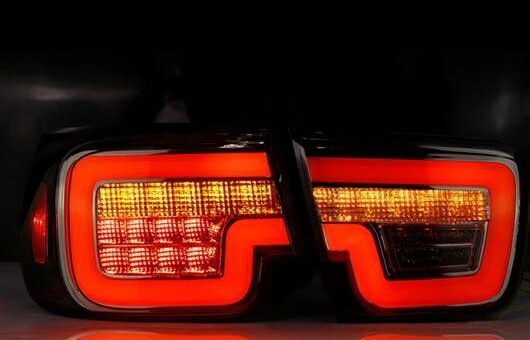 適用: シボレー/CHEVROLET マリブ テールライト 2012-2014 LED テール ランプ リア DRL + ブレーキ パーク シグナル ライト レッド AL-HH-1232 Car parts