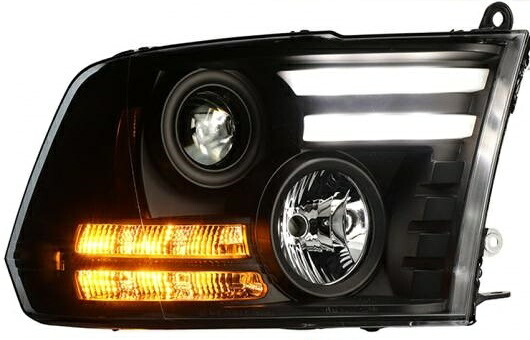 ヘッドライト 適用: ダッジ/DODGE・ラム 1500 2009-2012 LED ヘッドランプ デイタイムランニングライト DRL バイキセノン HID 4300K~8000K 35W・55W AL-HH-1248 Car parts|オートパーツエージェンシー2号店