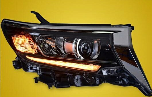 適用: トヨタ プラド ヘッドライト 2018 HID ヘッドランプ LED DRL バイキセノン レンズ ロー 構成 アップグレード 4300K～8000K 35W・55W AL-HH-1268 Car parts