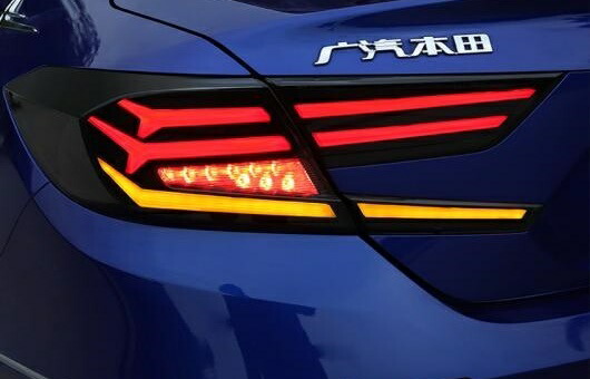 スタイル 適用: ホンダ アコード 10世代 ヘッドライト 2018 LED テールライト リア ランプ DRL + ブレーキ パーク ダイナミック ターンシグナル リバース ライト 35W レッド AL-HH-1272 Car parts