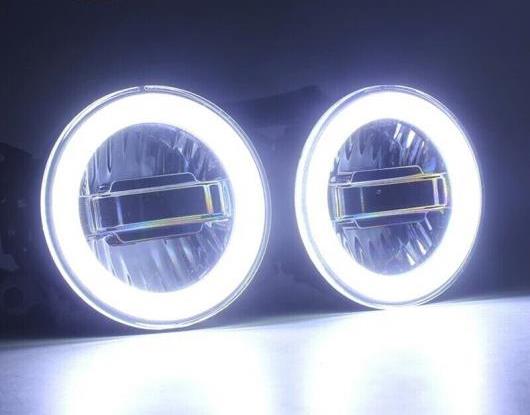 3in1 ファンクション オート LED エンジェルアイ デイタイムランニングライト プロジェクター フォグランプ 適用: 日産 パトロール 2005-2017 2018 2019 AL-HH-1436 Car parts