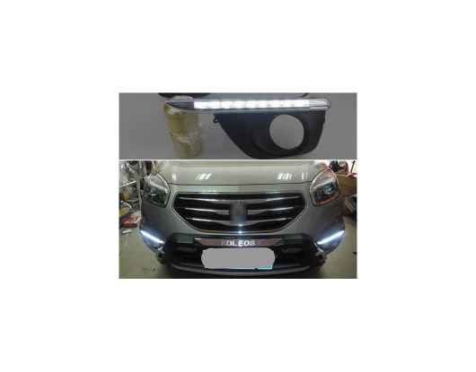 適用: ルノー/RENAULT コレオス 2011-2014 スーパー 輝度 防水 ABS DRL 12V LED デイタイムランニングライト フォグランプ カバー AL-HH-1440 Car parts｜オートパーツエージェンシー2号店