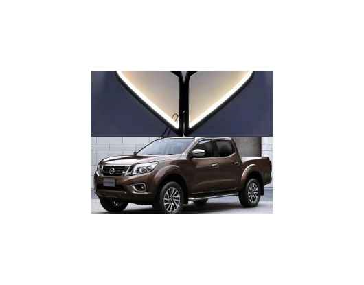 2ピース LED デイタイムランニングライト 適用: 日産 ナバラ NP300 2015-2018 防水 12V LED DRL ランプ ヘッドライト アイブロー 装飾 AL-HH-1748 Car parts|オートパーツエージェンシー2号店