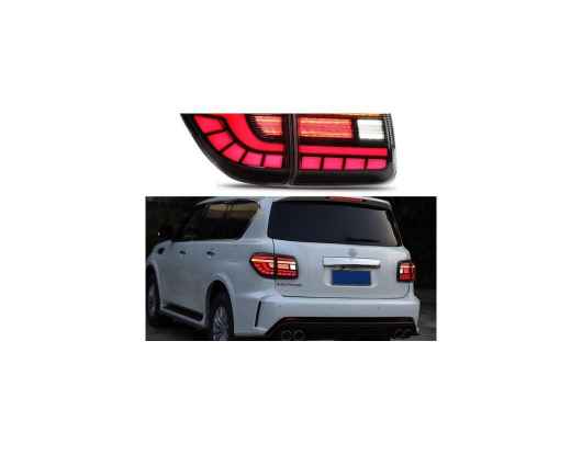 LED テールライト テールライト 適用: 日産 パトロール Y62 2008-2019 リア ランニング ライト + ブレーキ ランプ + リバース + ダイナミック ターンシグナル AL-HH-1760 Car parts|オートパーツエージェンシー2号店