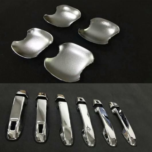 適用: トヨタ ヴォクシー 80シリーズ 2018 2019 2020 ABS クローム ドア ハンドル カバー トリム ハンドル カバー ドア ボウル カバー トリム ハンドル ボウル SR-AA-0163 Interior parts for cars