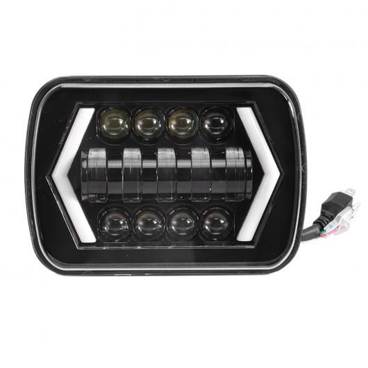 1ピース 5X7インチ ユニバーサル スクエア ヘッドライト 90W LED ライト ハイ/ロー ビーム ヘッドランプ 防水 ライト 耐振動性 タイプ001 SR-BB-8663 Car light