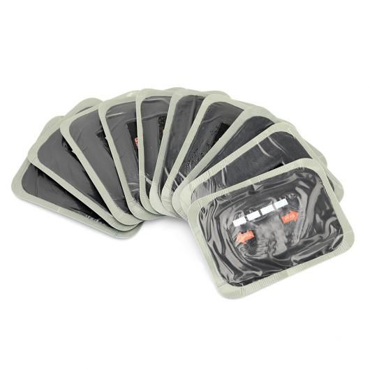 10ピース 80×120MM ナチュラル ラバー タイヤ タイヤ パンク リペア パッチ チューブレス パッチ タイプA SR-BB-8702 Car parts