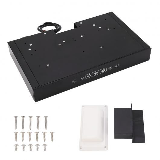 レンジ フード 12V クッキング レンジ フード 3 スピード 調整可能 タッチスクリーン LED ライト 適用: RV キャンパー キッチン レンジ 吹き出し口 タイプA SR-BB-8807 Car parts