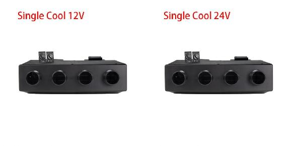 ユニバーサル 4 ホール オート エアコン エバポレーター アセンブリ ユニット エア コンディション & ヒーター 24V 12V 適用: シングル クール 12V・シングル クール 24V SR-CC-1356 Car parts