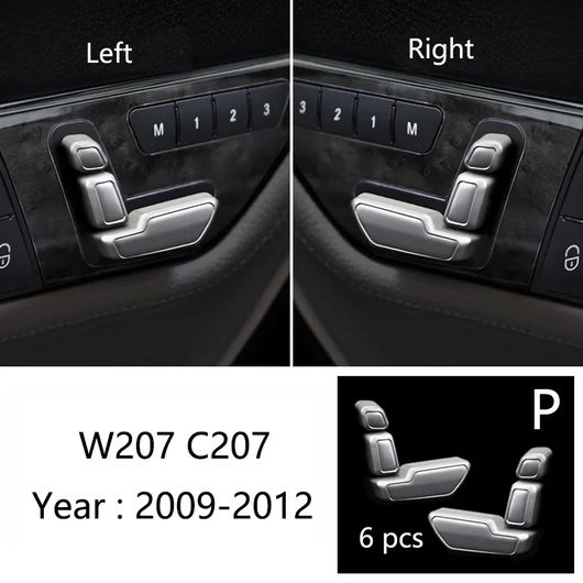 センター コンソール エアコン CD コントロール パネル カバー トリム 適用: メルセデス ベンツ E クラス クーペ W207 C207 アクセサリー タイプP SR-CC-4390 Interior parts for cars
