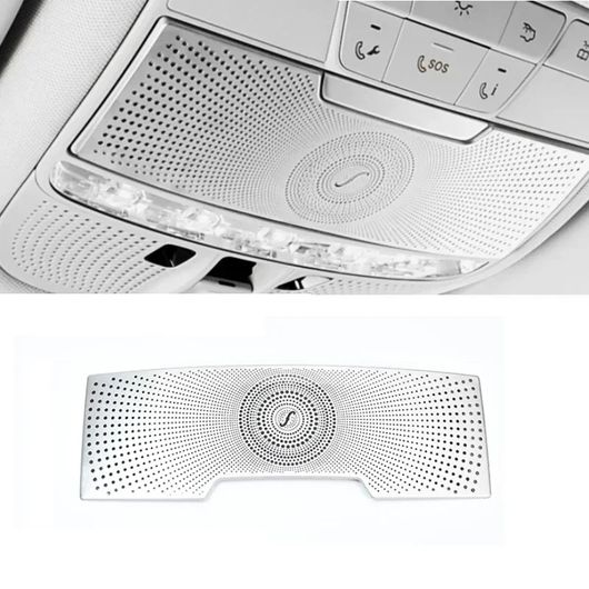 適用: メルセデス ベンツ S クラス S320 S350 W222 ゲート ドア ラウドスピーカー パッド オーディオ スピーカー カバー トリム フレーム ステッカー アクセサリー シルバー2 SR-CC-4525 Interior parts for cars