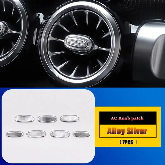 適用: メルセデス ベンツ A B CLA GLB GLA クラス W177 W247 C118 W118 X247 H247 セントラル コントロール エアコン ボタン トリム カバー スタイル 5 SR-CC-4600 Interior parts for cars｜オートパーツエージェンシー2号店