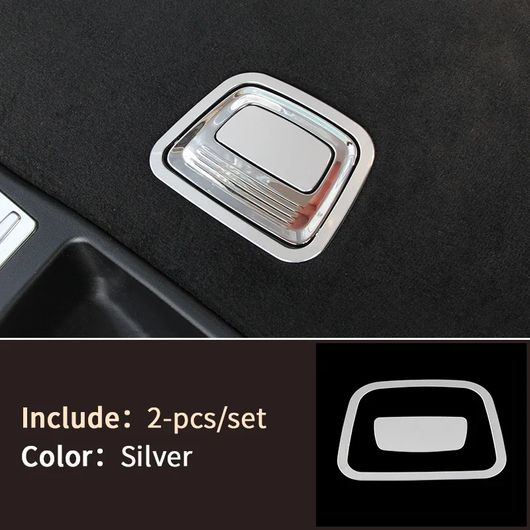 シルバー インテリア トリム 適用: メルセデス GLE W166 350 450 500E GLS X166 450 500 550 GL X166 ML W166 インテリア 装飾 アクセサリー トランク プル SR-CC-4793 Interior parts for cars